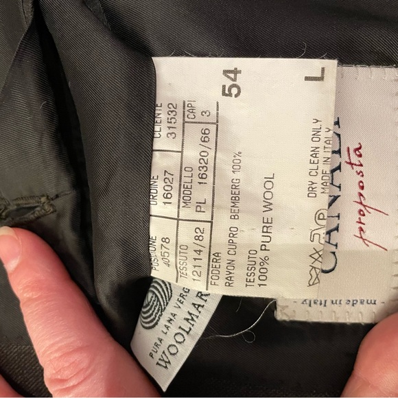 Vintage Canali Proposta 100% wool jacket - Picture 8 of 8